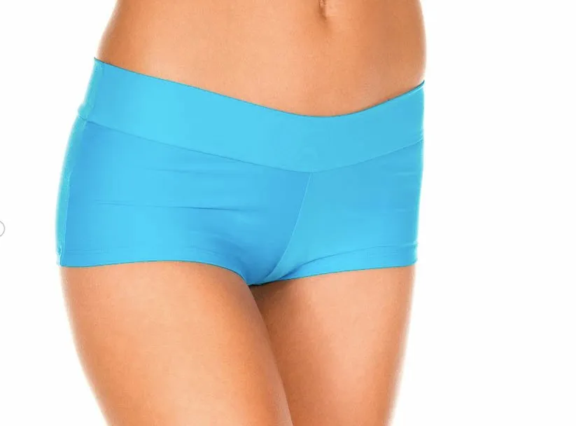 Booty Shorts Neon Blue
