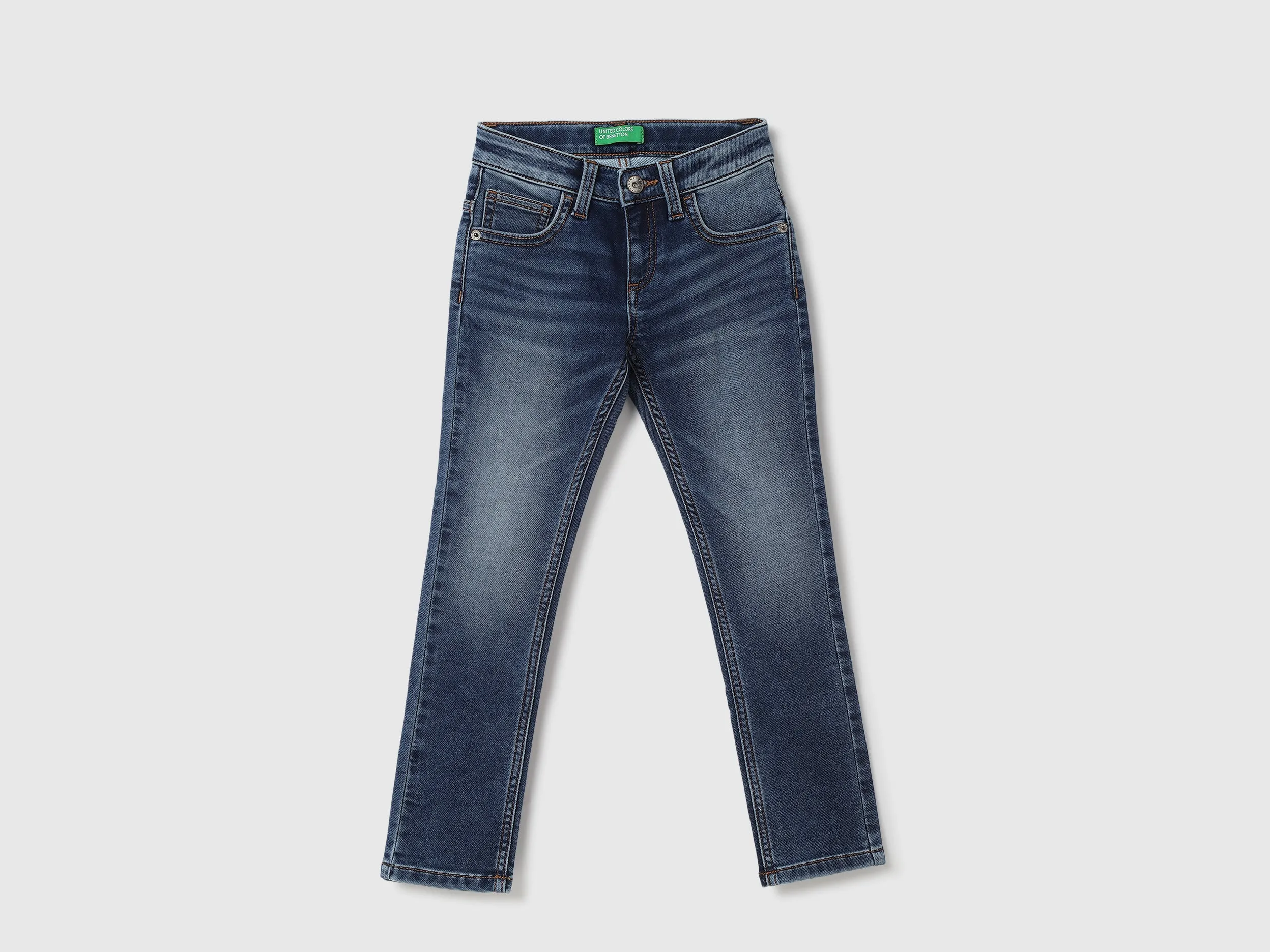 Boys Solid Slim Fit Jeans
