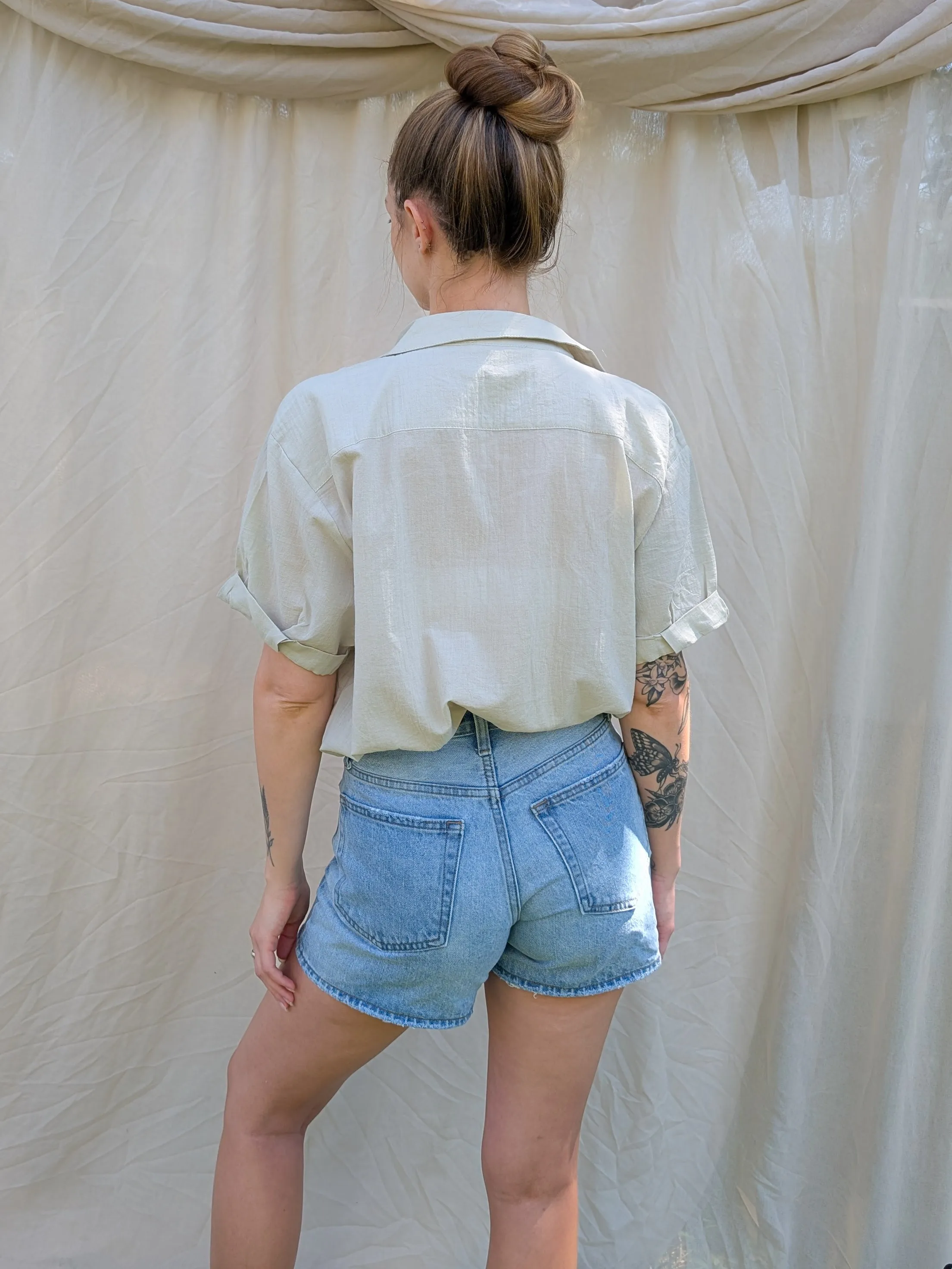 Breezy Cotton Button Down