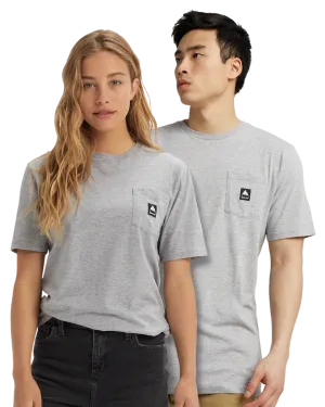Burton Colfax Short Sleeve T-Shirt - Gray Heather