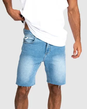 Byron Blue Denim Shorts