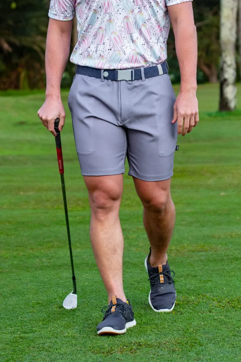 CA Flow Golf Shorts | Dark Grey