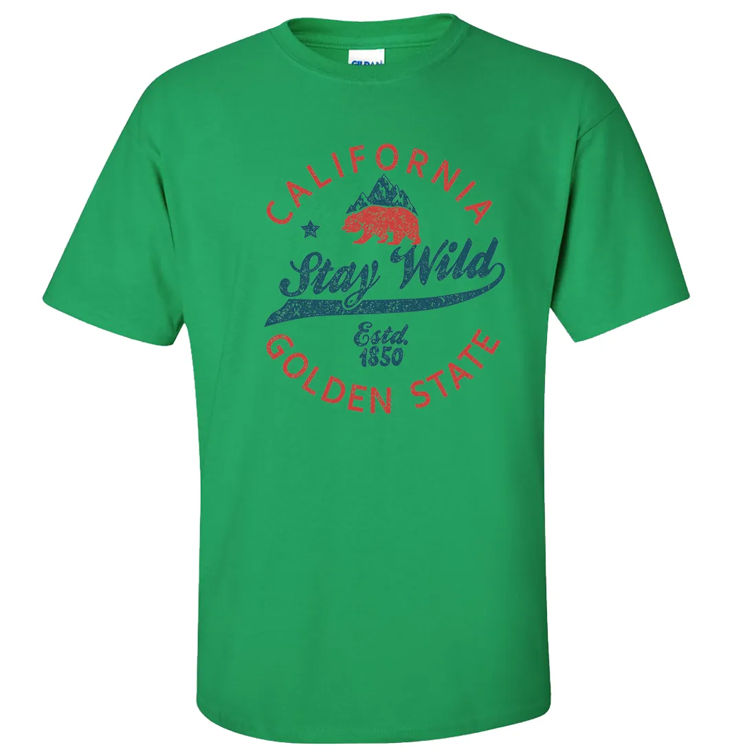 California Stay Wild Asst Colors T-shirt/tee