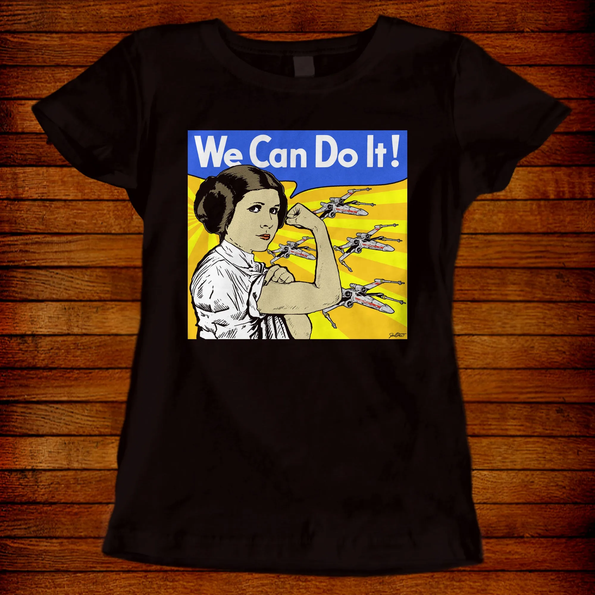 Carrie Fisher Tribute Leia We Can Do It!