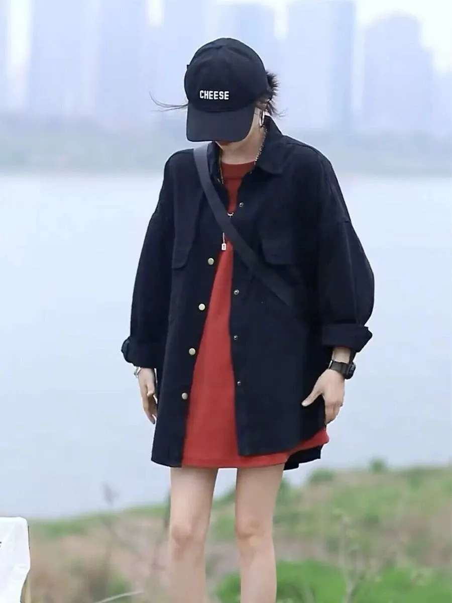 Casual Shirts Outerwear Women Thin 2024 Spring Summer New Small Loose Design Sense Niche Shirts Top