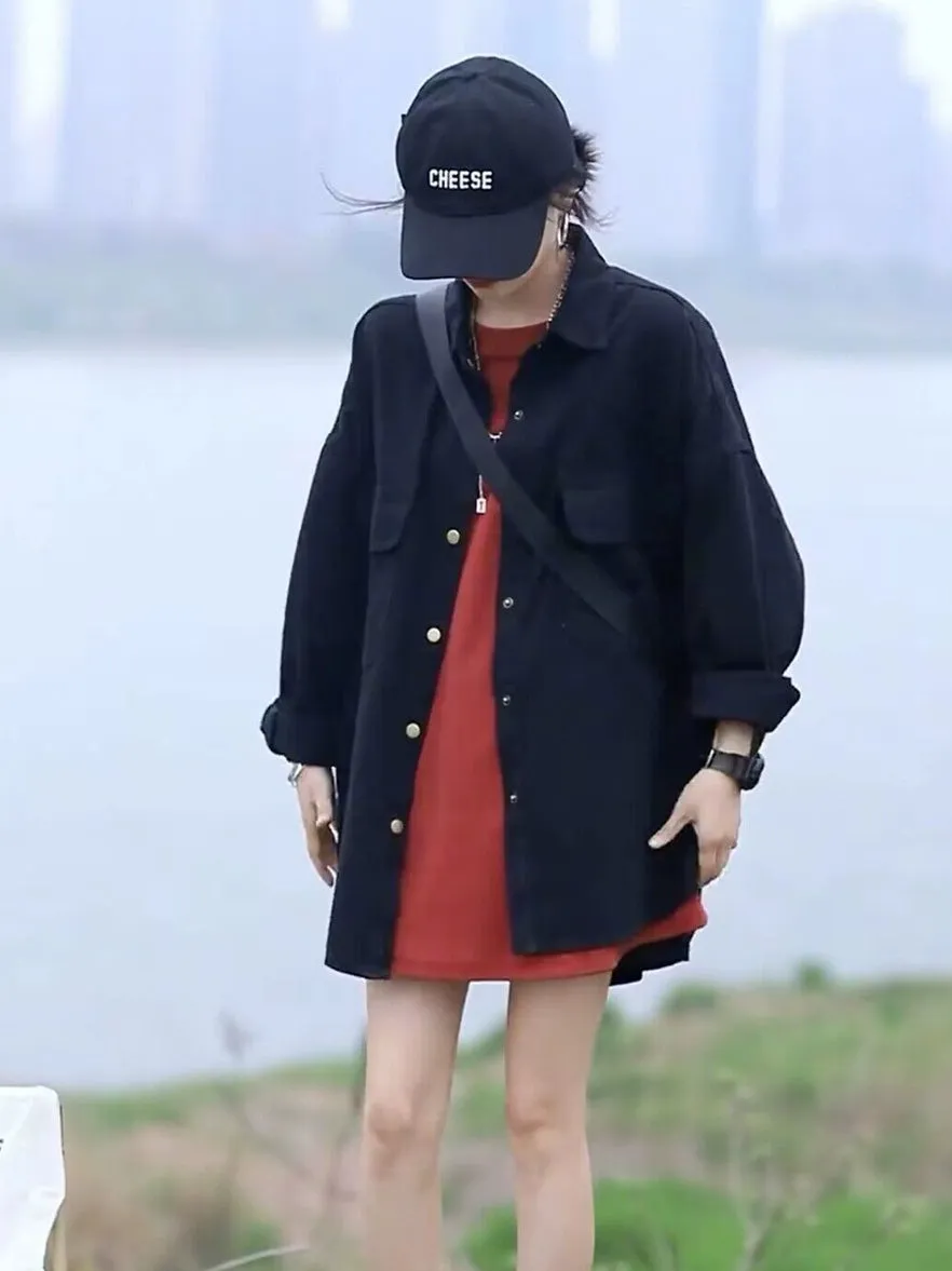 Casual Shirts Outerwear Women Thin 2024 Spring Summer New Small Loose Design Sense Niche Shirts Top