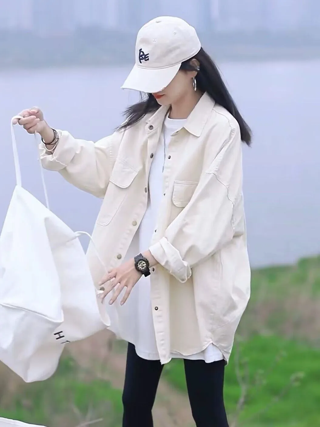Casual Shirts Outerwear Women Thin 2024 Spring Summer New Small Loose Design Sense Niche Shirts Top