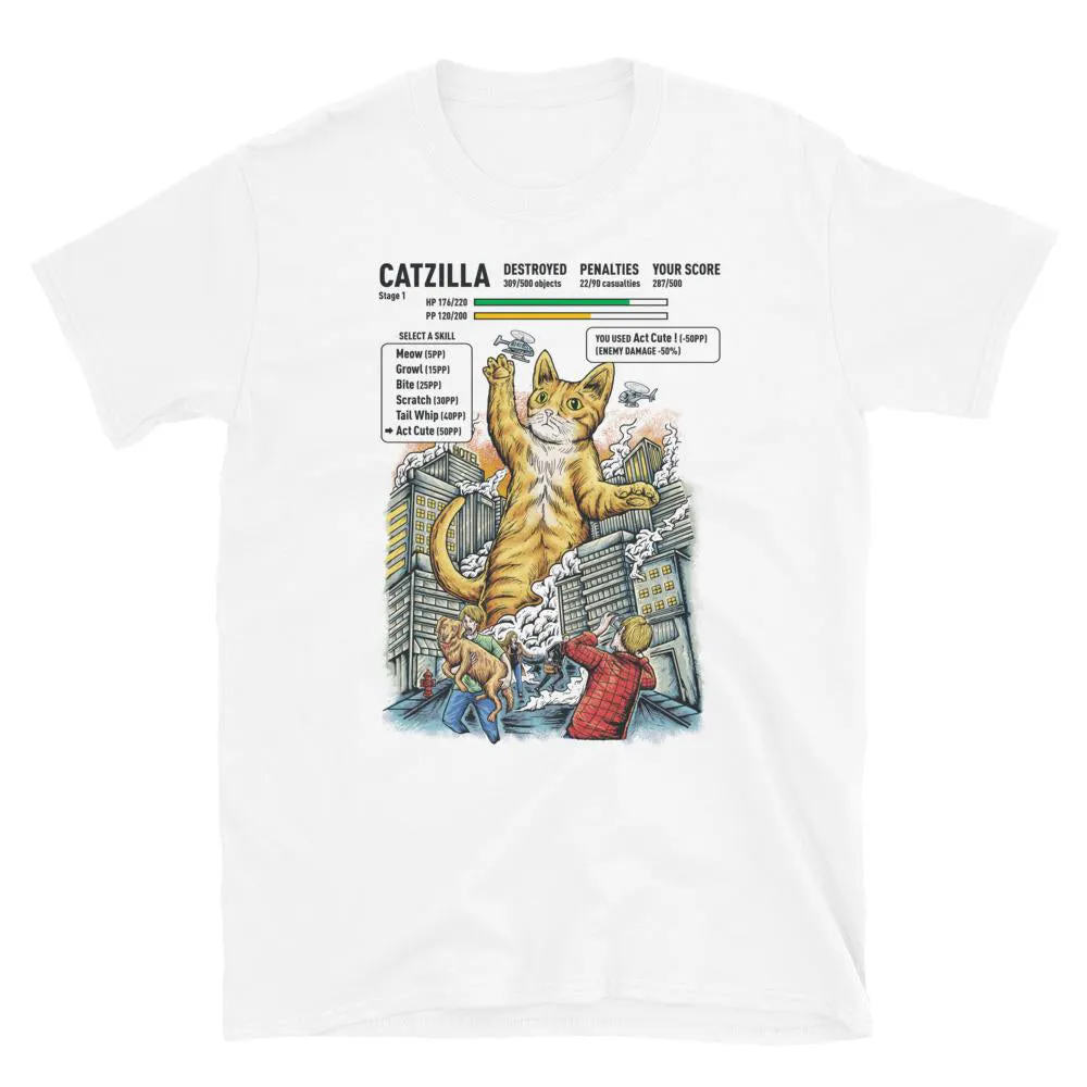 Catzilla Video Game Classic T-Shirt
