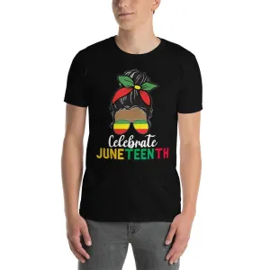 celeberate junteenth pride afro american, t-shirt