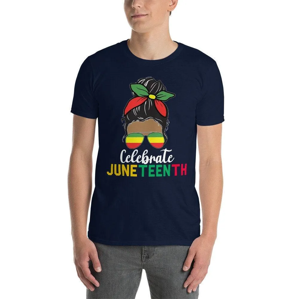 celeberate junteenth pride afro american, t-shirt