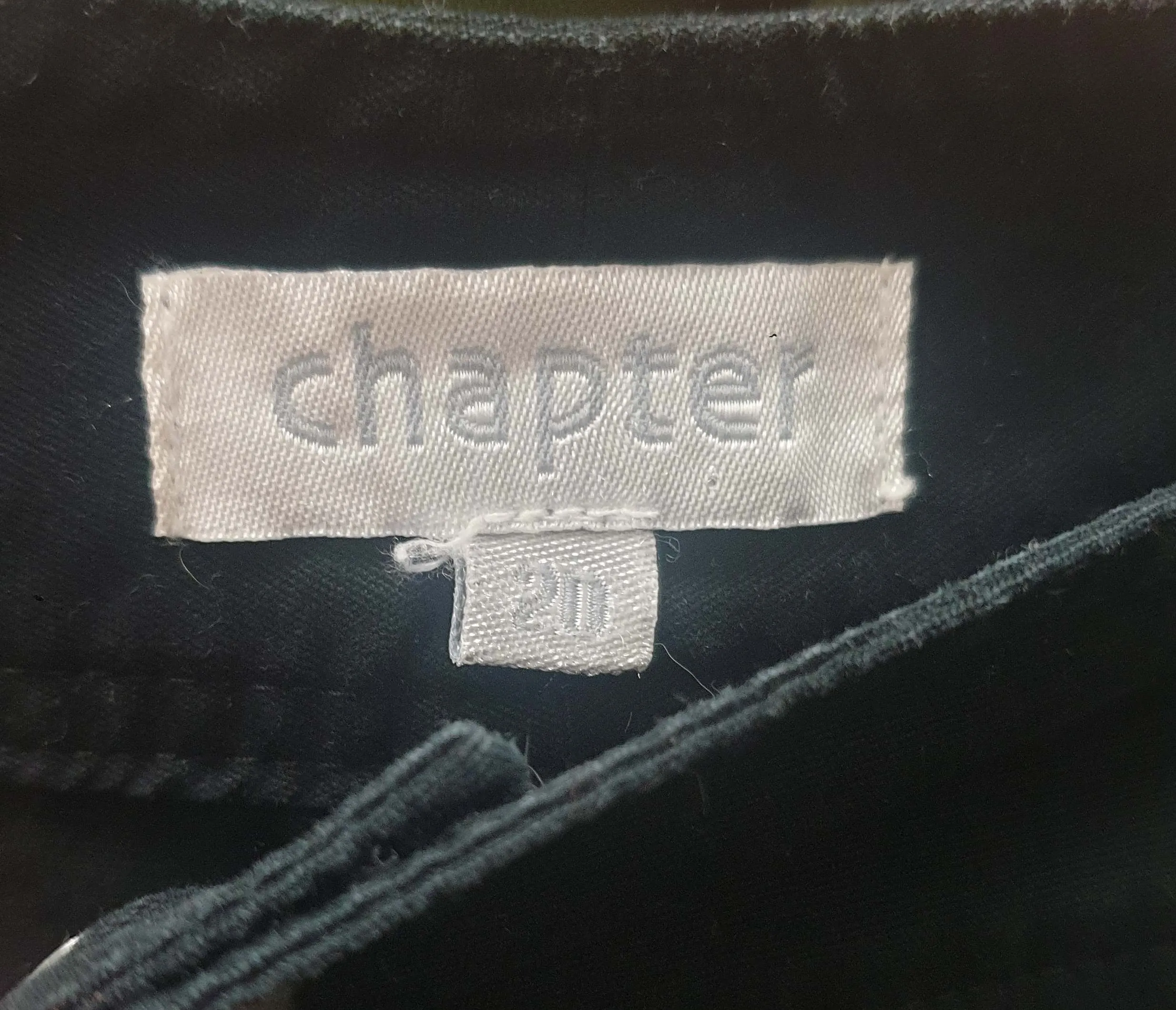 Chapter black straight leg pants size 20