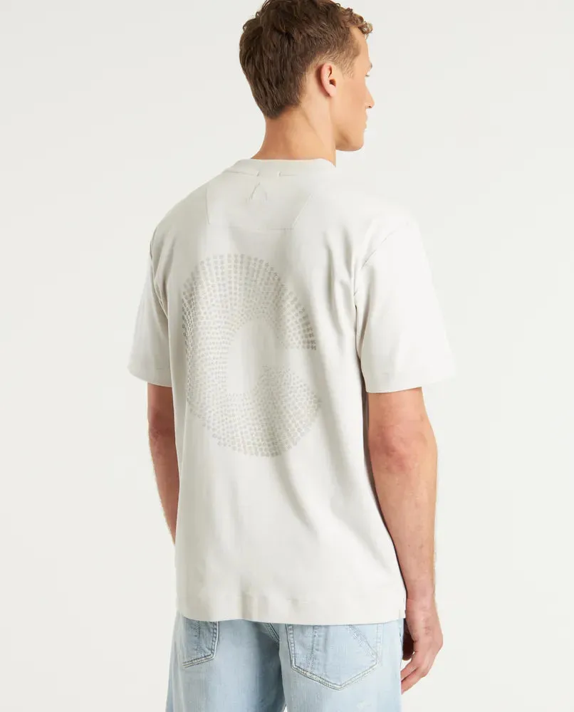 CHASIN | Dot Loose fit T-Shirt | E81 L.GREY