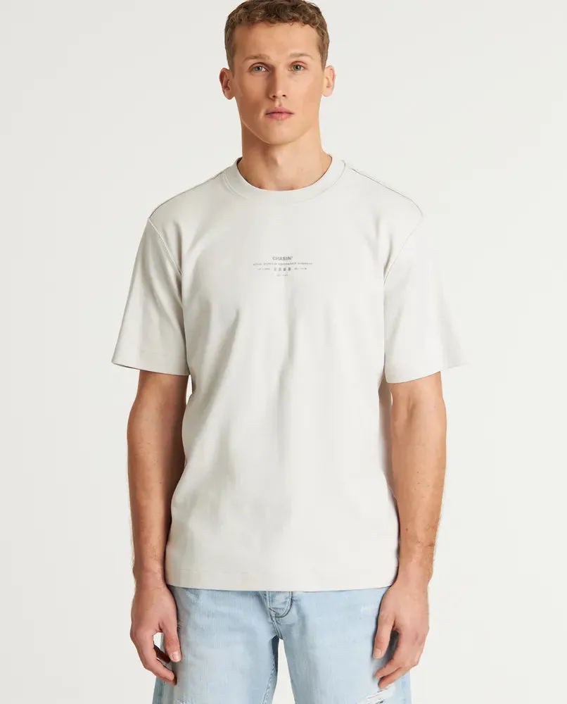 CHASIN | Dot Loose fit T-Shirt | E81 L.GREY