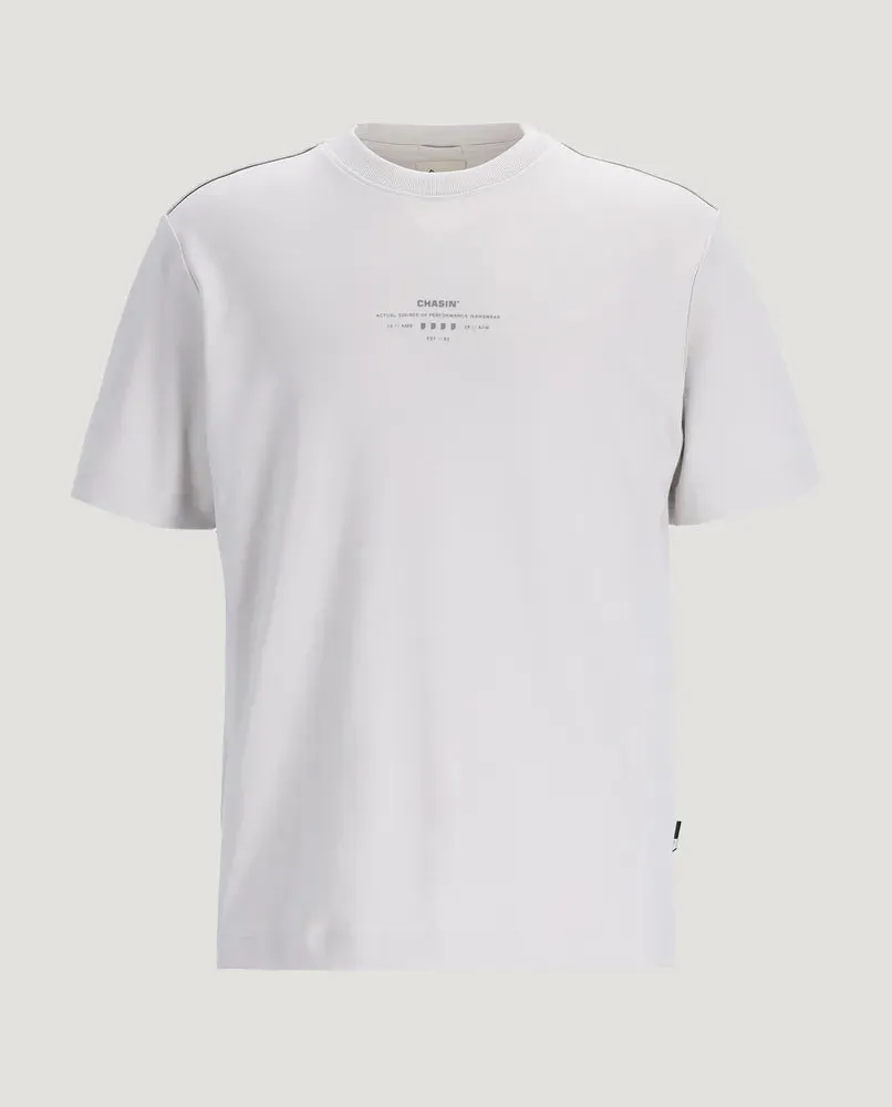 CHASIN | Dot Loose fit T-Shirt | E81 L.GREY