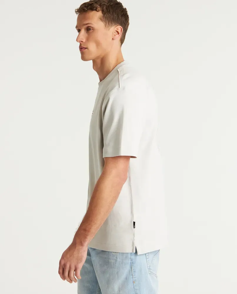 CHASIN | Dot Loose fit T-Shirt | E81 L.GREY