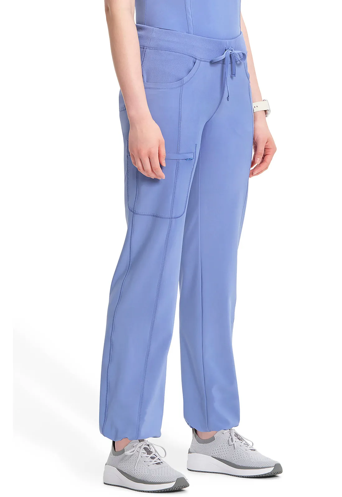 Classics 1123A Straight Leg Drawstring Pants Ciel