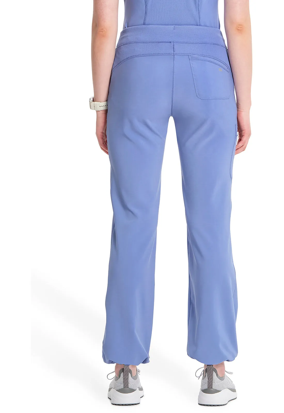 Classics 1123A Straight Leg Drawstring Pants Ciel