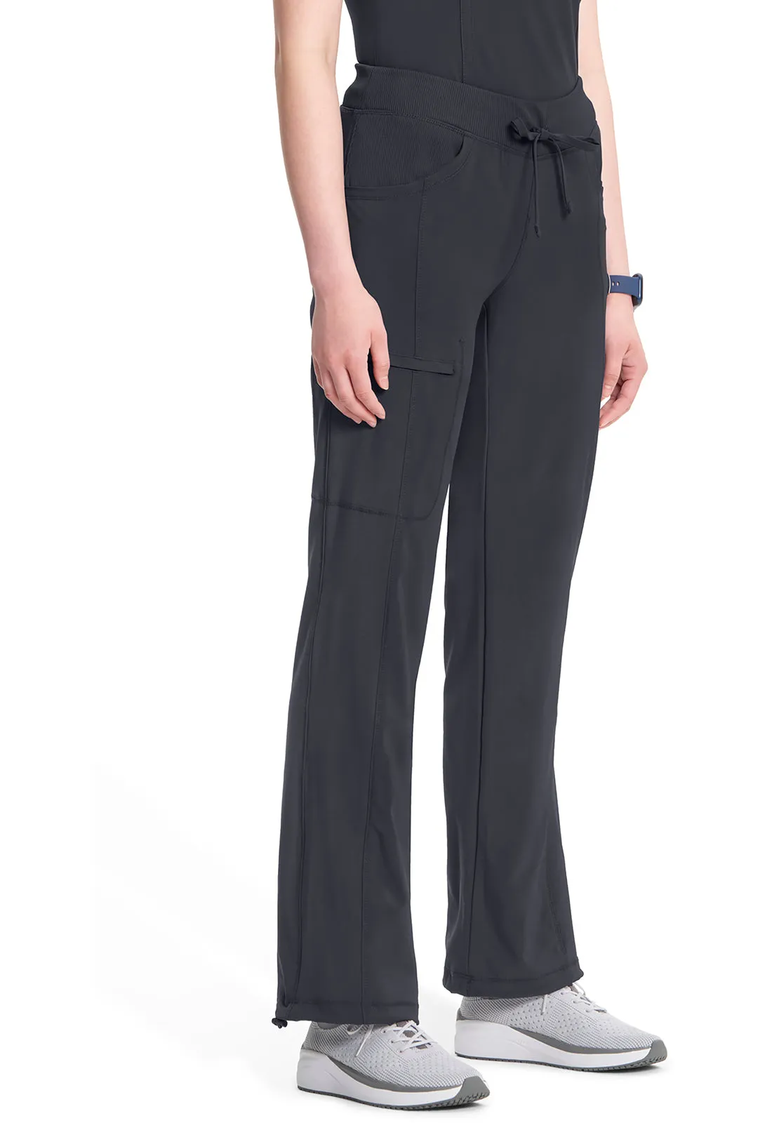 Classics 1123A Straight Leg Drawstring Pants Pewter