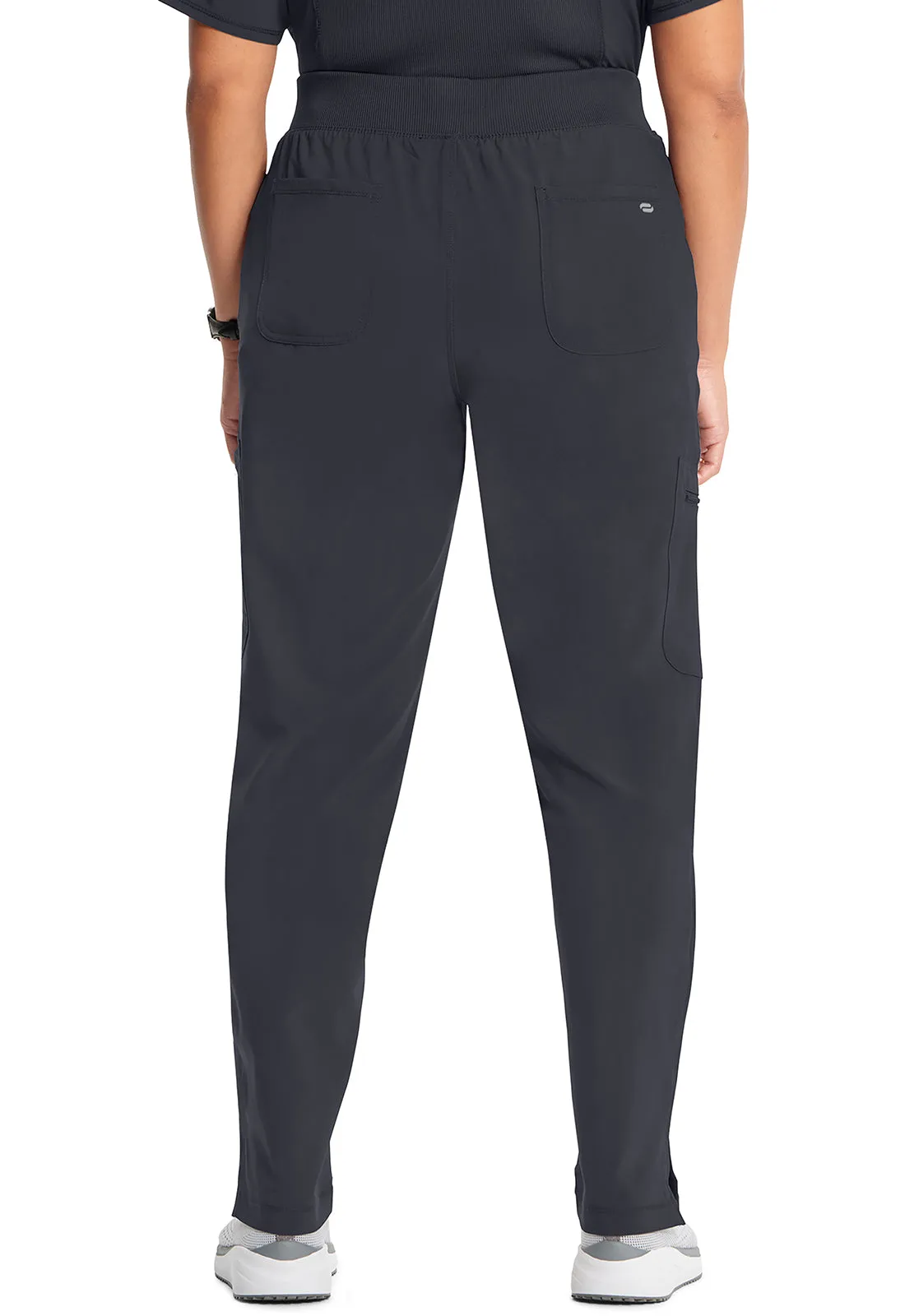 Classics CK065A Mid Rise Tapered Leg Pull-on Pants Pewter
