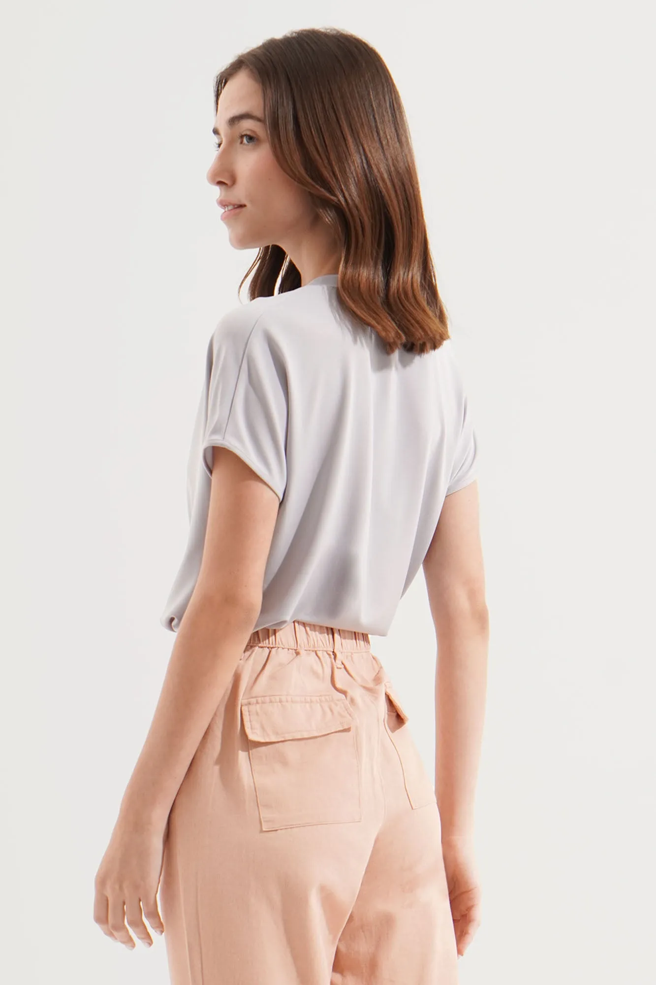 Closet Staples Shirred Tee