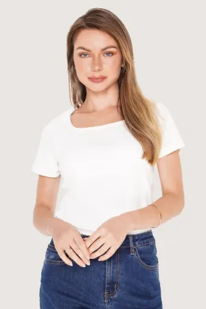 Closet Staples Square Neck Tee