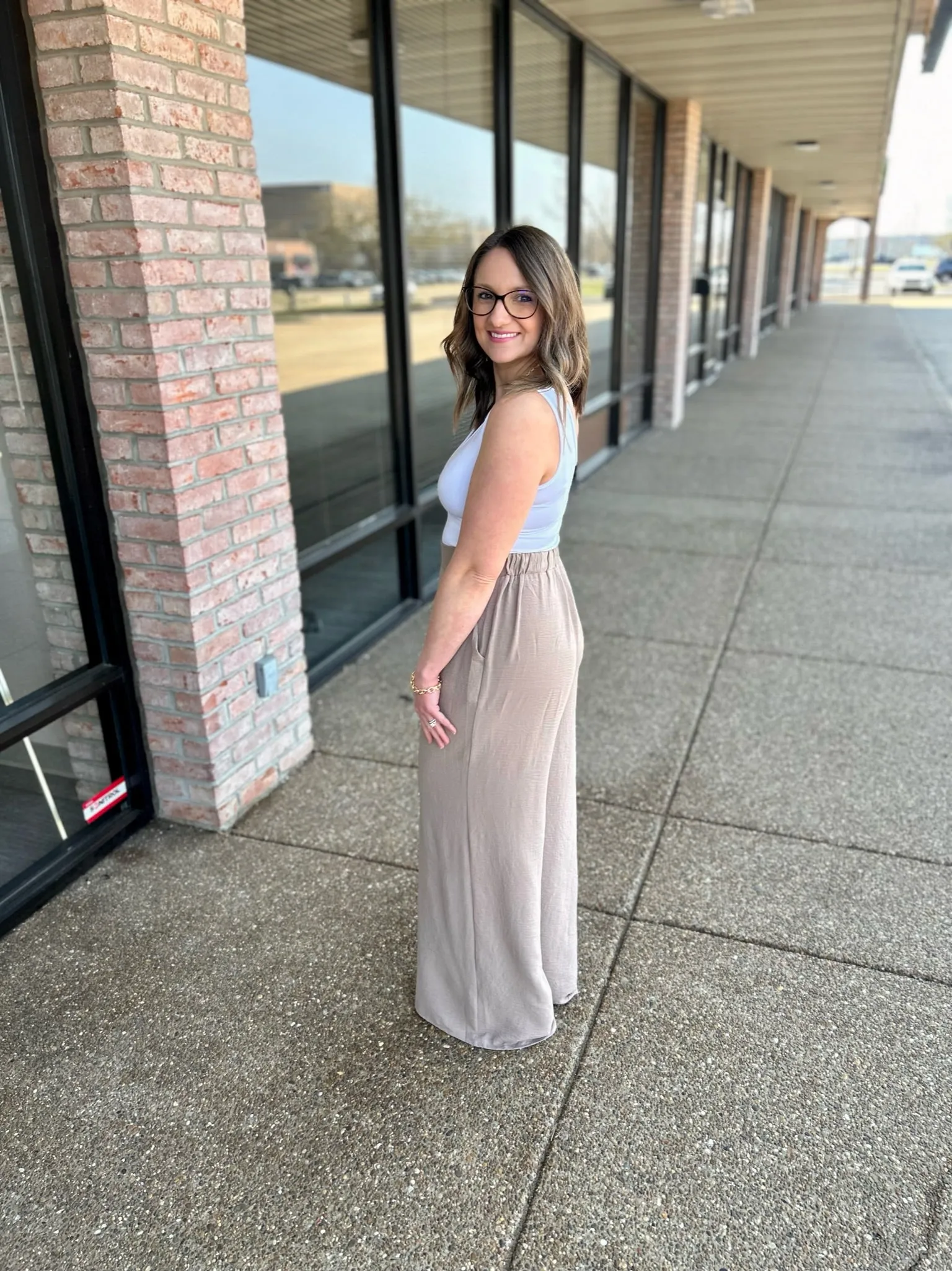 Coco Wide Leg Comfort Slacks