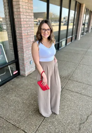 Coco Wide Leg Comfort Slacks