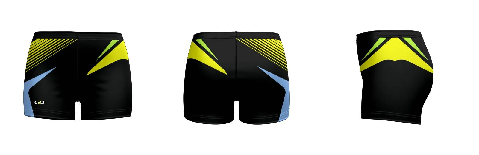 Conquer Bike Shorts Design Your Own