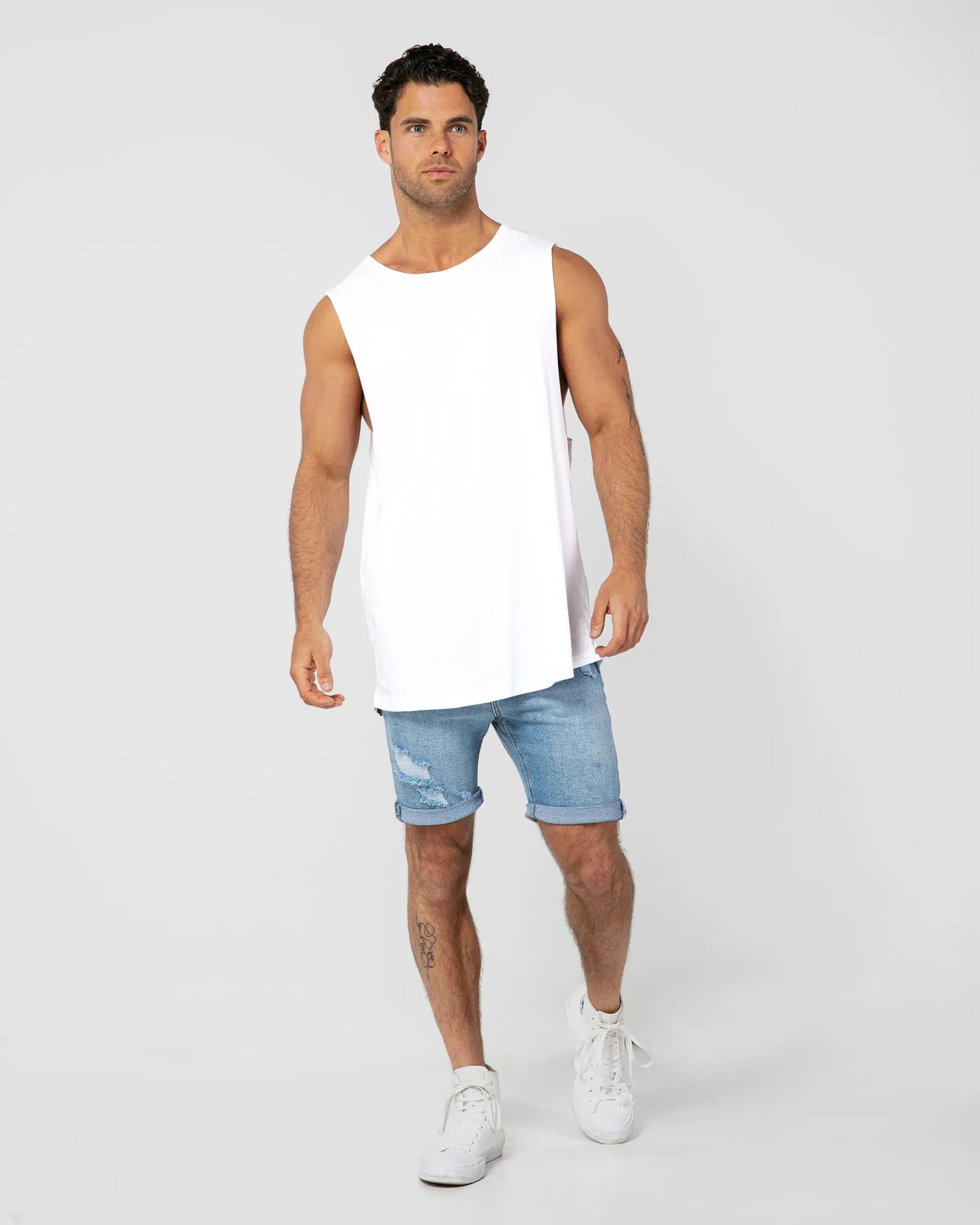 Costa Blue Denim Shorts