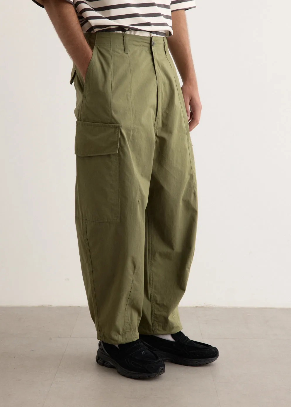 Cotton Compact Weather Cargo Pants
