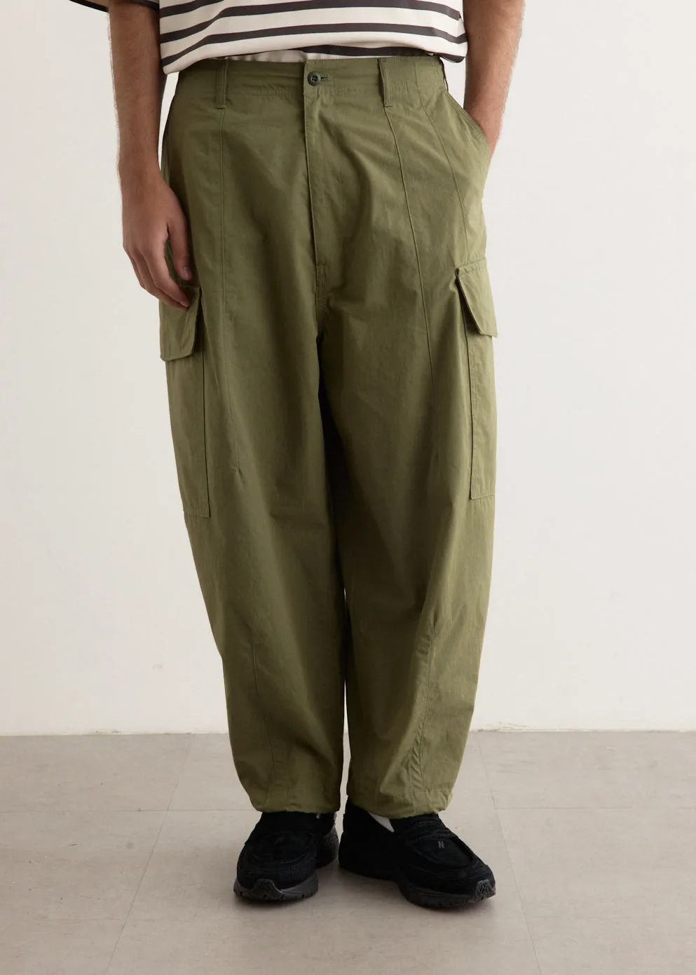 Cotton Compact Weather Cargo Pants