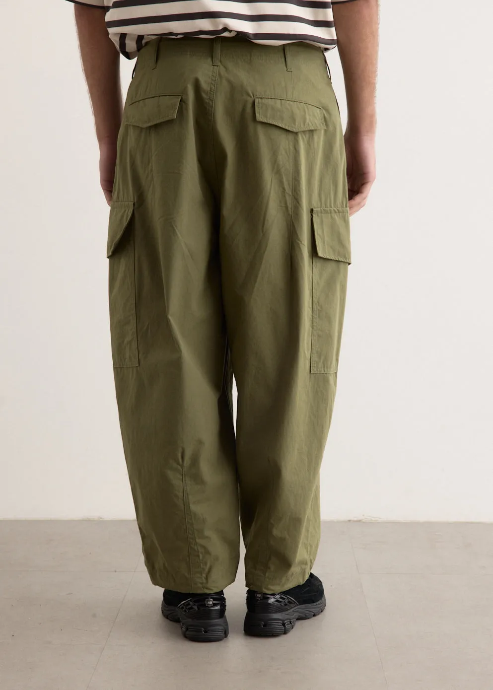 Cotton Compact Weather Cargo Pants