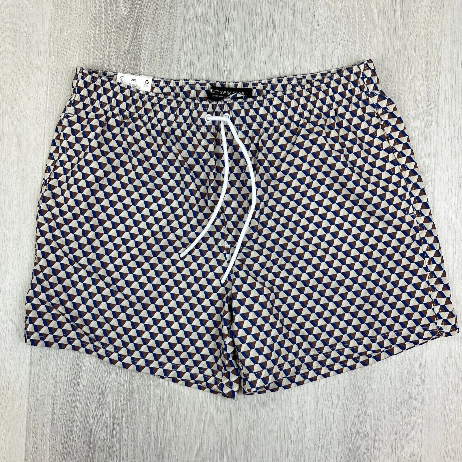 Cotton On Mens Stretch Swim Shorts Size 2XL (New)