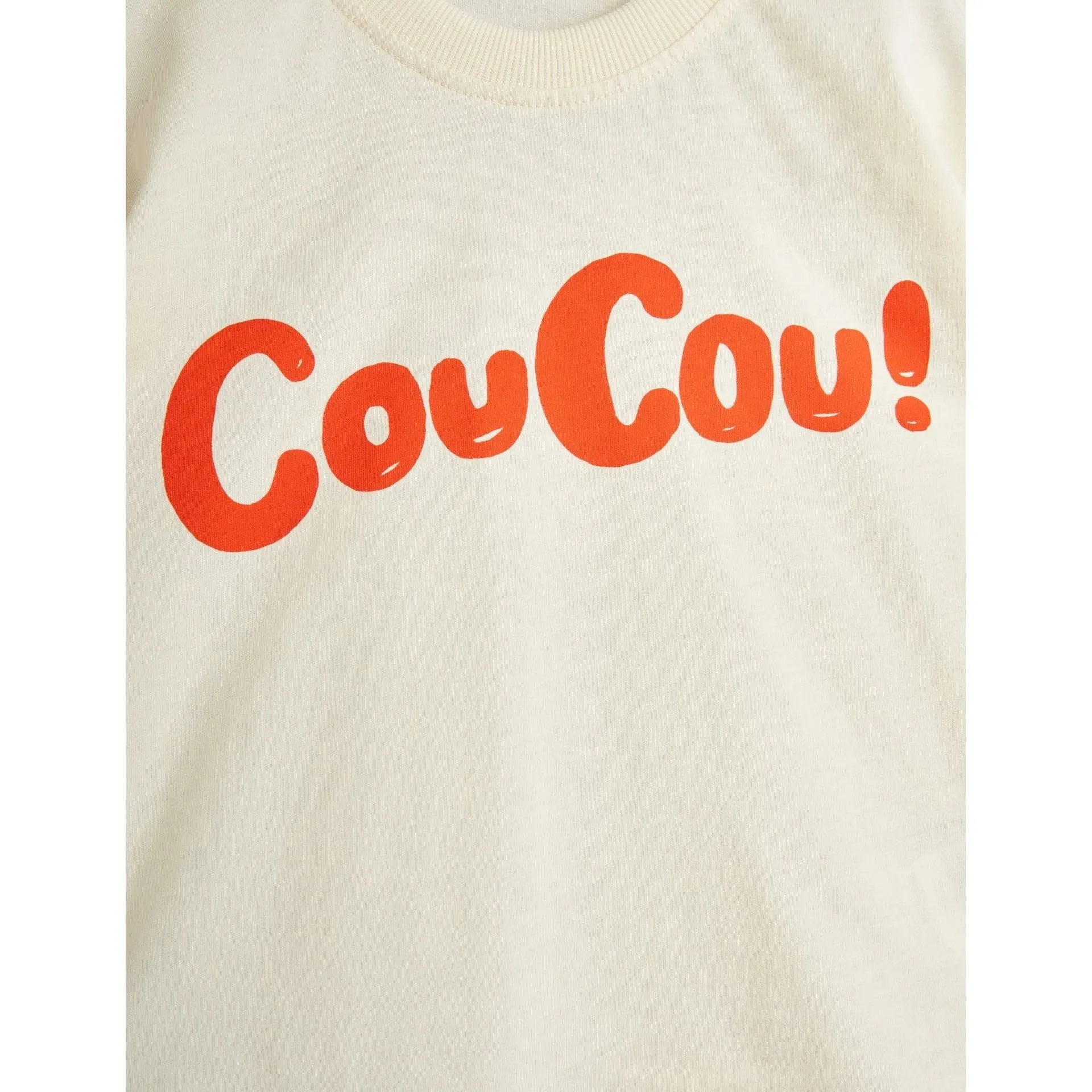 Coucou Sp Ss Tee - Offwhite