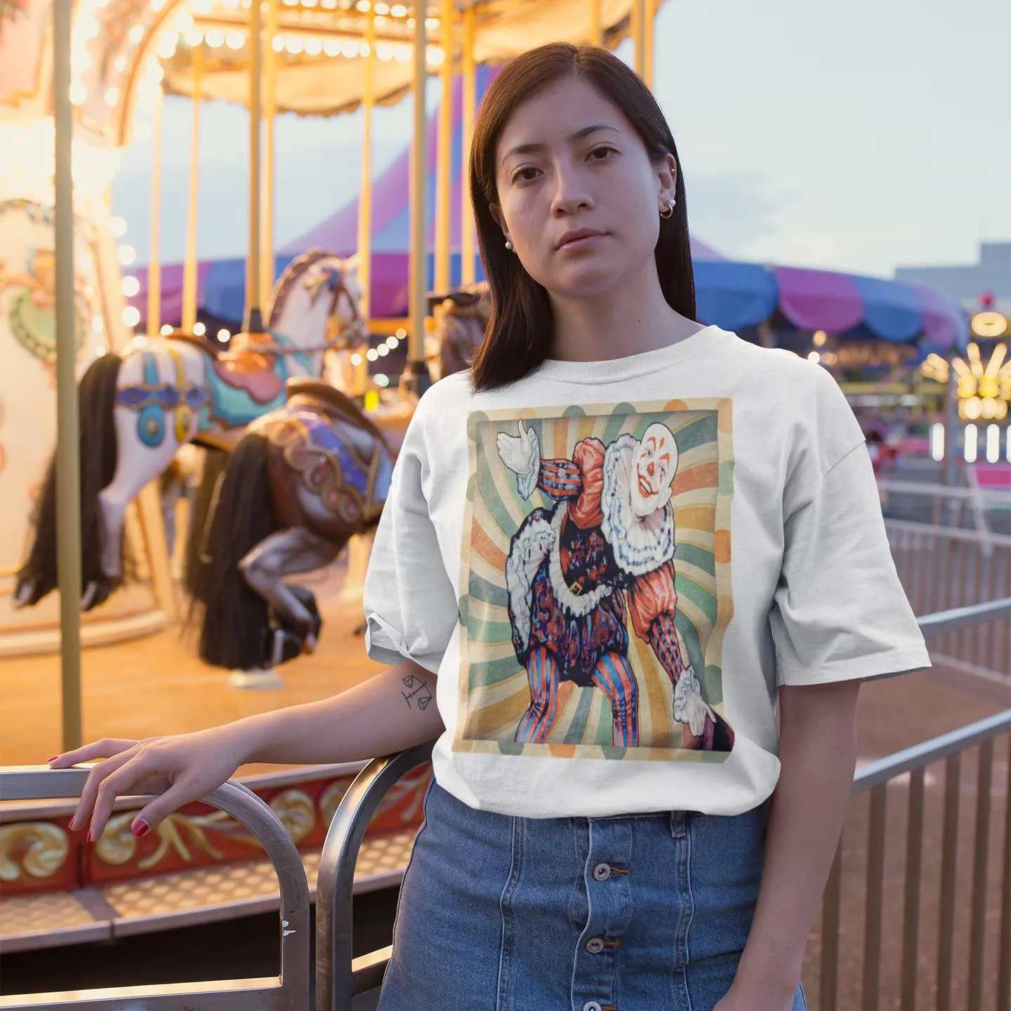Court Jester Tee (Russet)