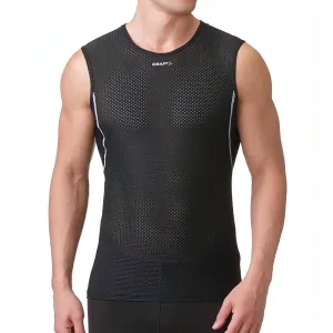 Craft Cool Mesh SuperLight Mens Sleeveless Baselayer - Black