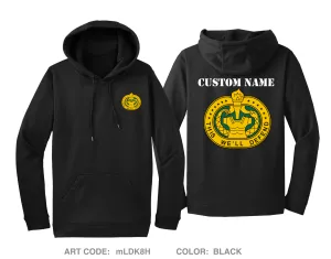 CUSTOM D Co, 1 BN, 34 INF Hi-Tech Performance Hoodie - mLDK8H