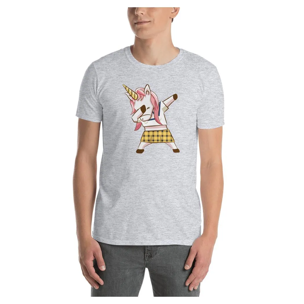 Dabbing Prepschool Unicorn Tee