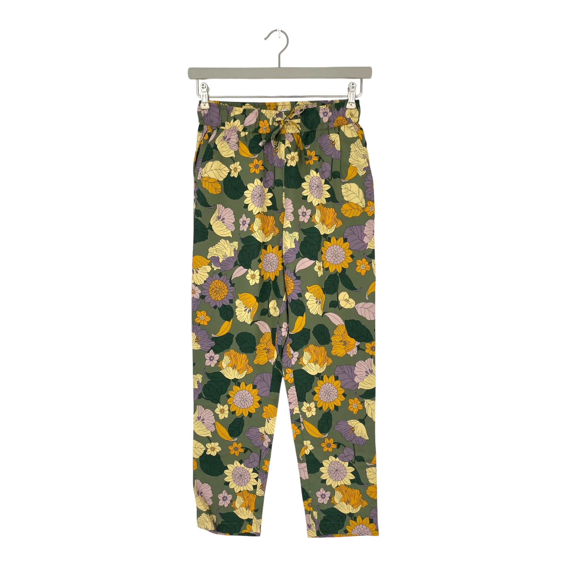 Dedicated skagen pants, seventies floral | woman S