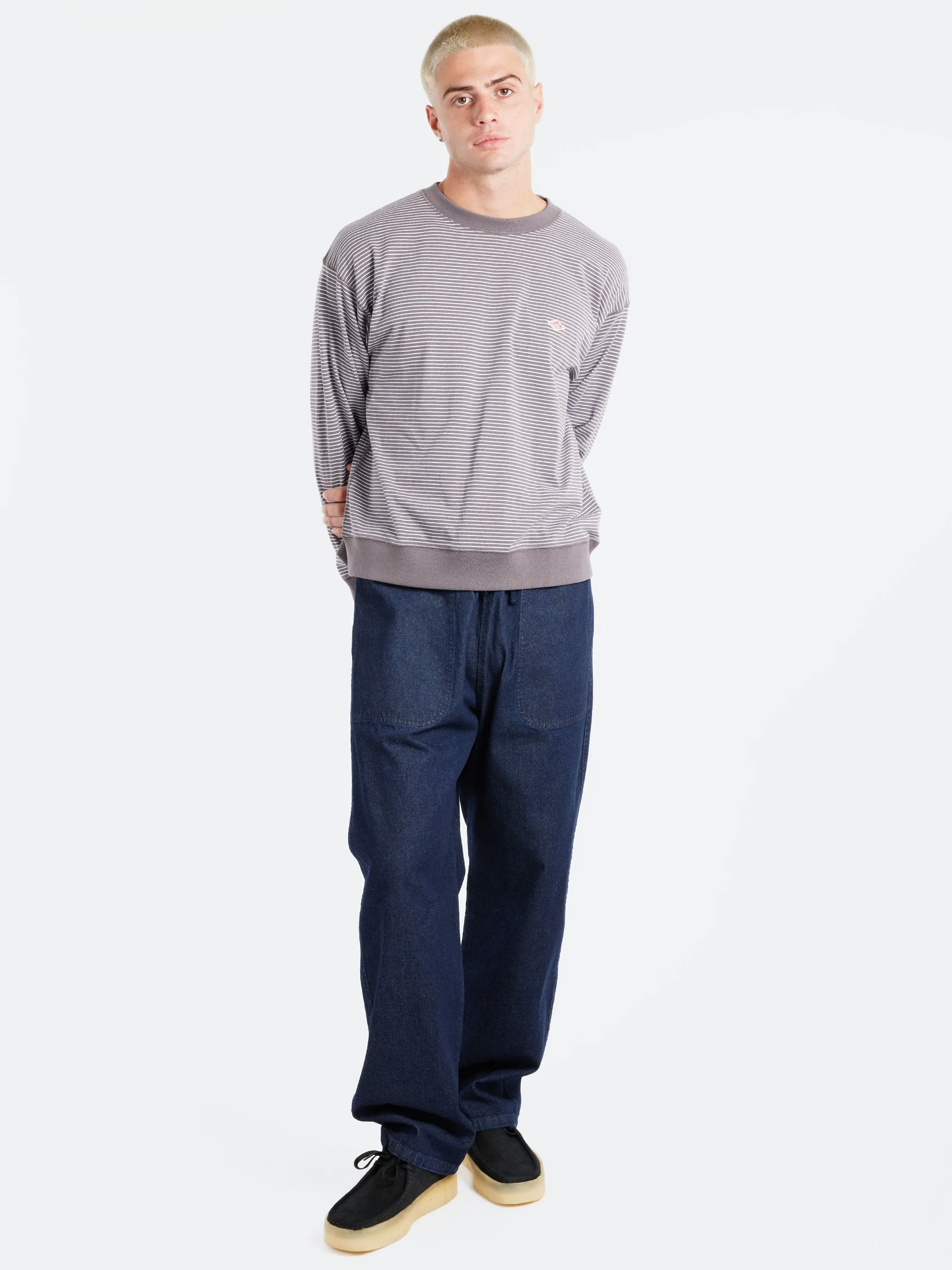 Denim Easy Pants