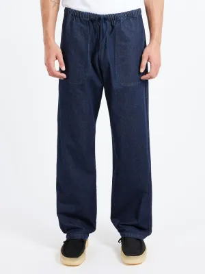 Denim Easy Pants