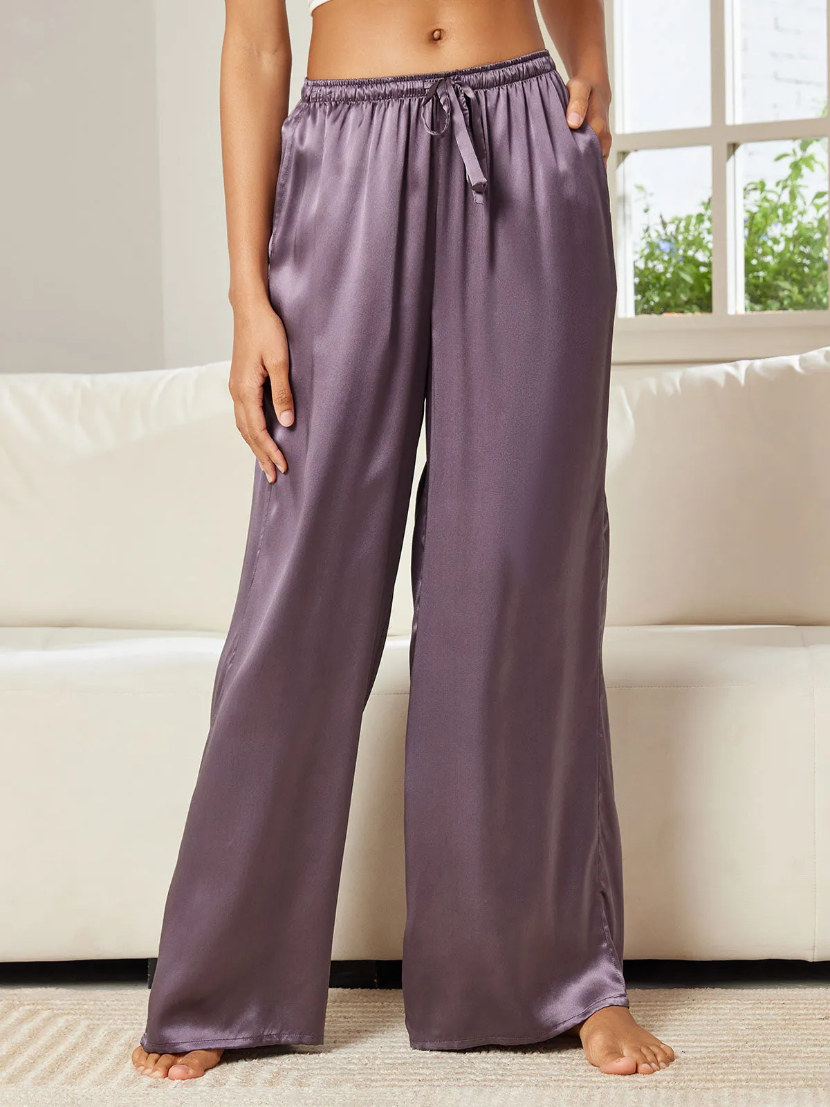 Diantha - Breathable Linen Feel Woman's Trousers