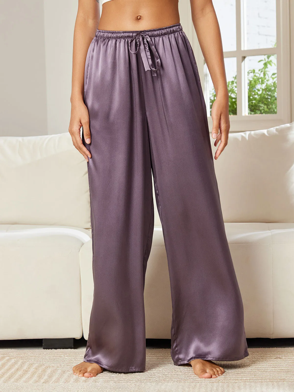 Diantha - Breathable Linen Feel Woman's Trousers