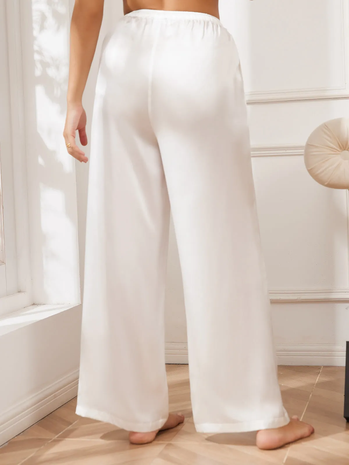 Diantha - Breathable Linen Feel Woman's Trousers