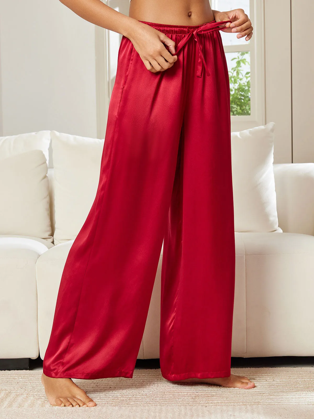 Diantha - Breathable Linen Feel Woman's Trousers