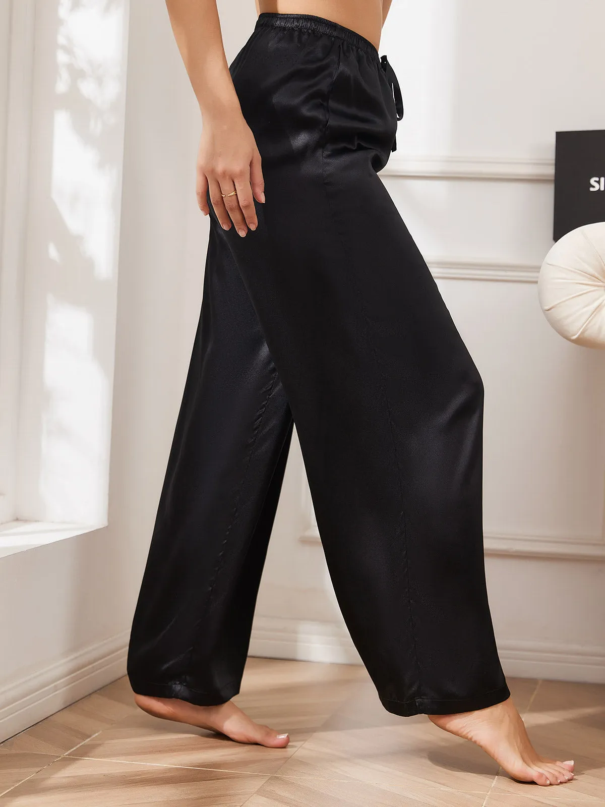 Diantha - Breathable Linen Feel Woman's Trousers