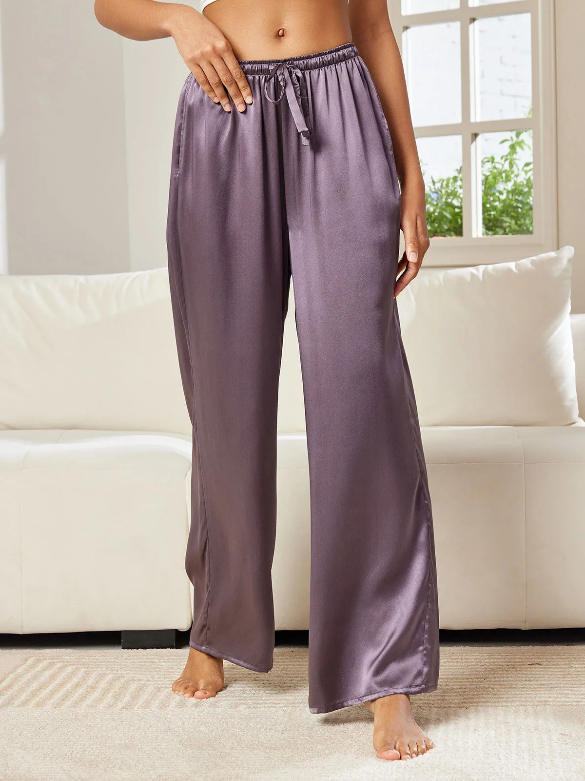 Diantha - Breathable Linen Feel Woman's Trousers