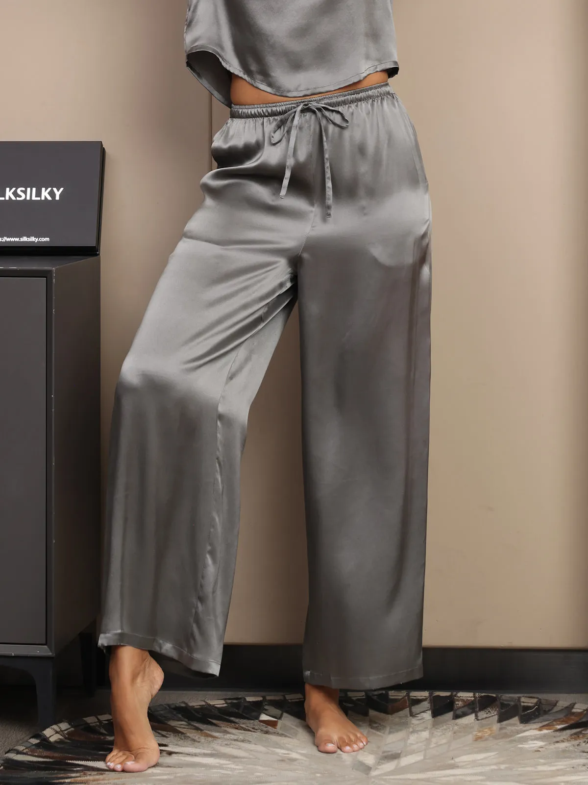 Diantha - Breathable Linen Feel Woman's Trousers