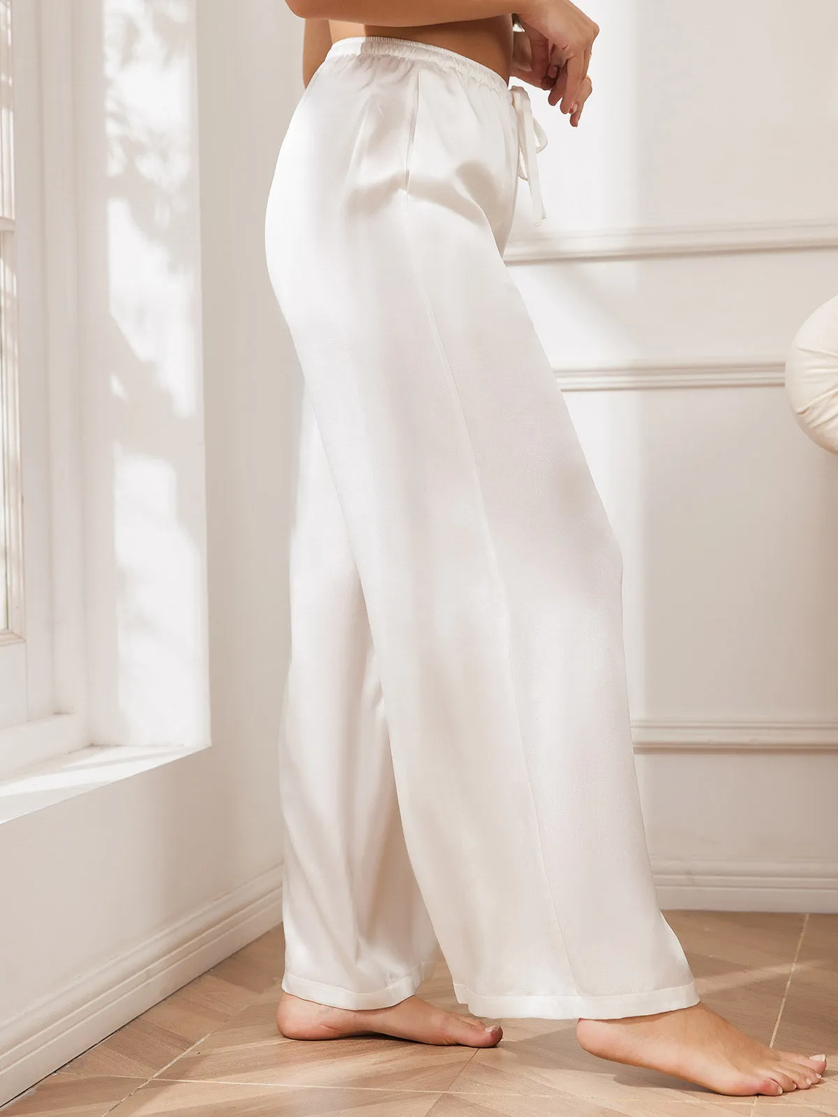 Diantha - Breathable Linen Feel Woman's Trousers