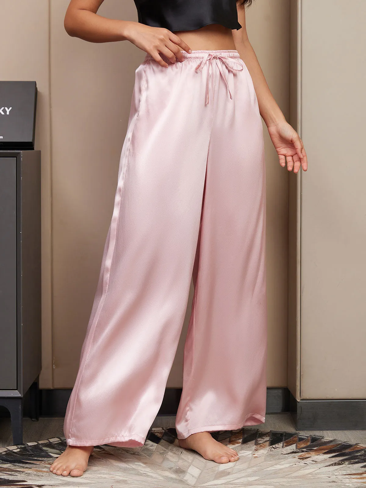 Diantha - Breathable Linen Feel Woman's Trousers
